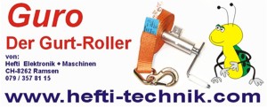 Guro  der Spanngurtroller  Gurtroller fr alle Spanngurte von 2-7 cm